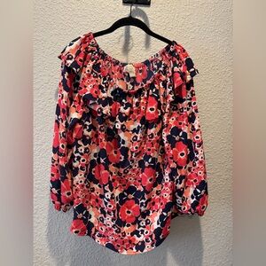 Michael Kors floral blouse